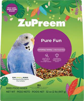 ZuPreem Pure Fun Small Bird Food, 2