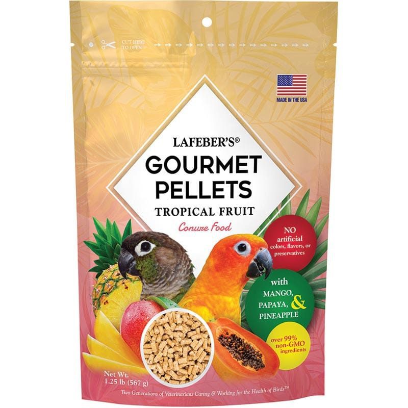 Lafeber's - Gourmet Pellets Tropical Fruit - Conure Food - 1.25lb