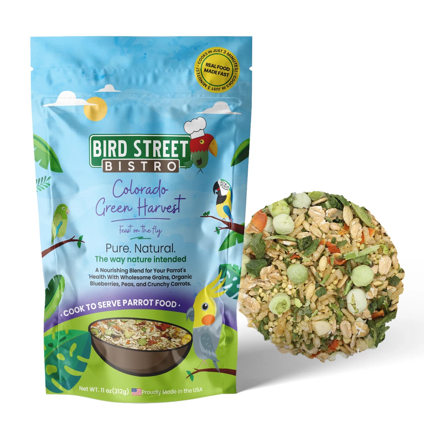 Bird Street Bistro - Colorado Green Harvest- Feast on The Fly - 11oz