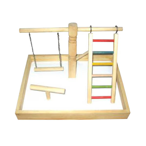 Large Wood Table Top Play Station