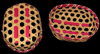 Pink Oval Basket