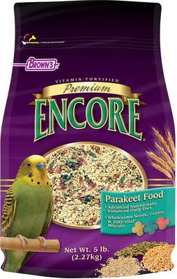 Brown's - Encore Premium Parakeet Food, 5LB