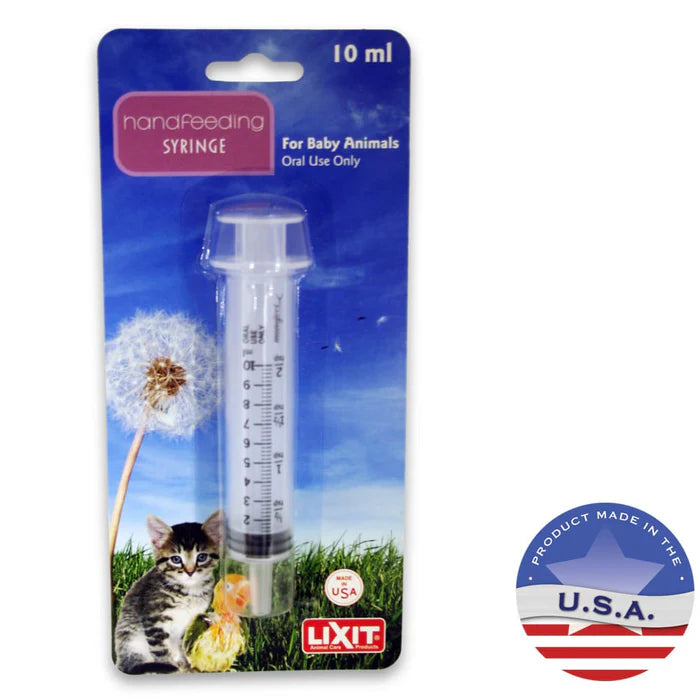 Lixit Hand Feeding Syringe 10ml