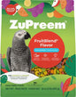 ZuPreem FruitBlend Flavor with Natural Flavors Daily Parrot & Conure Bird Food, 2lb