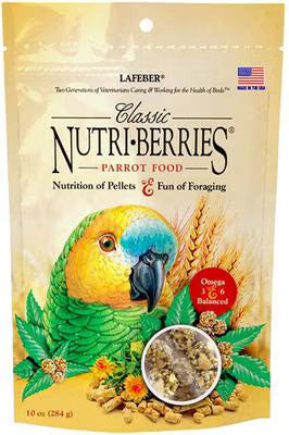 Lafeber Sunny Orchard Nutri-Berries Parrot Food, 10-oz