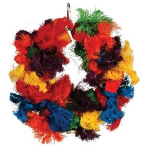 Caitec Featherland Paradise, Sisal and Block Wreath, Small