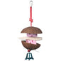 Polly's Pet Products Coconut Hut Bird Perch, Large