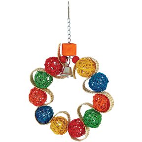 Caitec Featherland Paradise, Vine Ball Braided Wreath
