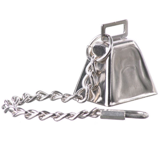 Super Bird Creations, Cow Bell with Chain, Large