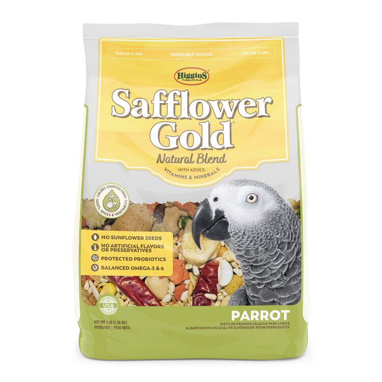 HIGGINS - Safflower Gold Parrot - 3LB