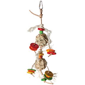 Caitec Featherland Paradise, Double Hay Ball Crunch, Medium