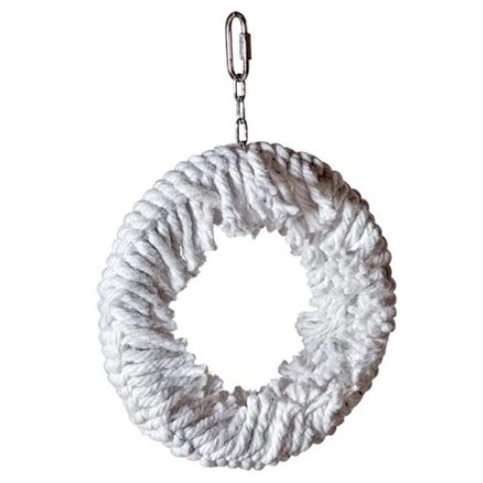 Caitec Featherland Paradise Supreme Cotton Rope Wreath, Medium