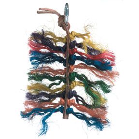 Fun-Max, Fuzzy Sisal Preening Toy, Small
