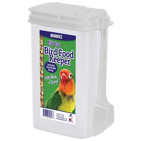 1.6 QT – BIRD SEED DISPENSER W/SCOOP