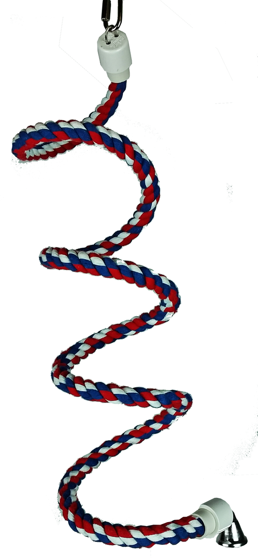 Happy Beaks x AE Cage Small Rope Boing with Bell