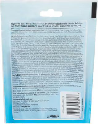 Kaytee Fiesta Mango Flavored Yogurt Dipped Large Hookbill Bird Treats, 3.5oz