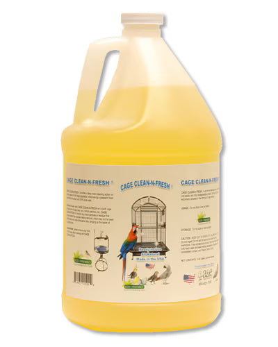 CAGE CLEAN-N-FRESH - 128OZ - 1 GALLON