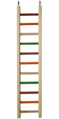 Happy Beaks x AE Cage - Wooden Hanging Ladder