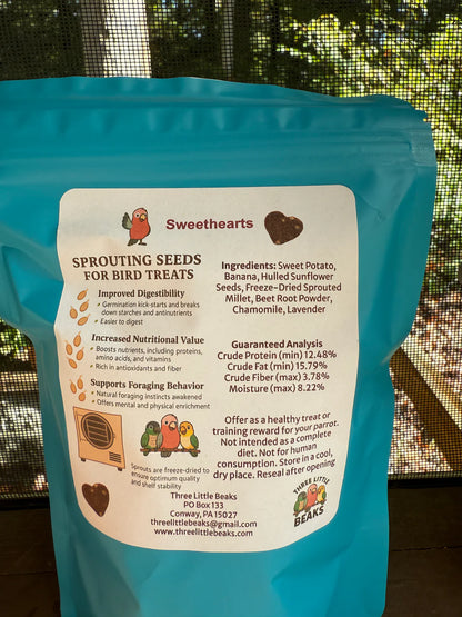Three Little Beaks-Sweethearts, 1oz