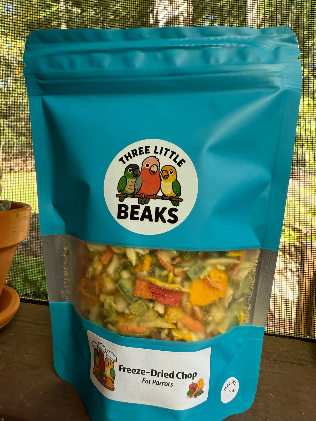 Three Little Beaks-Freeze-Dried Chop, 4.5oz