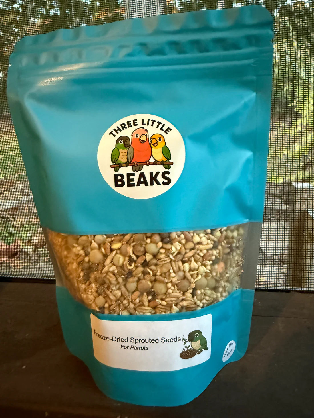 Three Little Beaks-Sprouted Seed Blend, 6oz