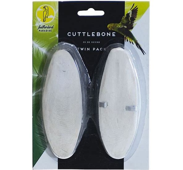 Caitec Featherland Paradise, Cuttlebone – Twin Blister Pack – Up to 6"