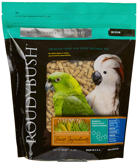 Roudybush - Senior Diet, Medium Pellets, 44oz