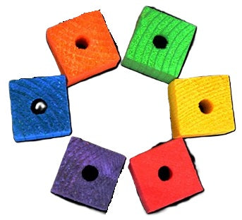 Wood Block - 1-3/4" x 11/16" - 6 pk