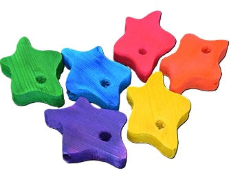 Chunky Star 4" - 4pk
