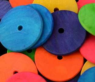 Wooden Nickel - 1-1/2" - 10pk