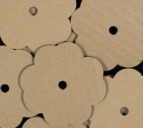 2.75" Cardboard Shamrock