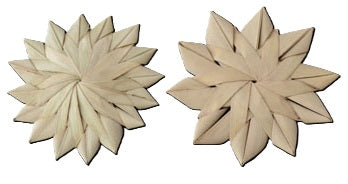 Palm Leaf Flower - 3"