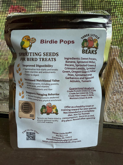 Three Little Beaks-Birdie Pops, 2pk