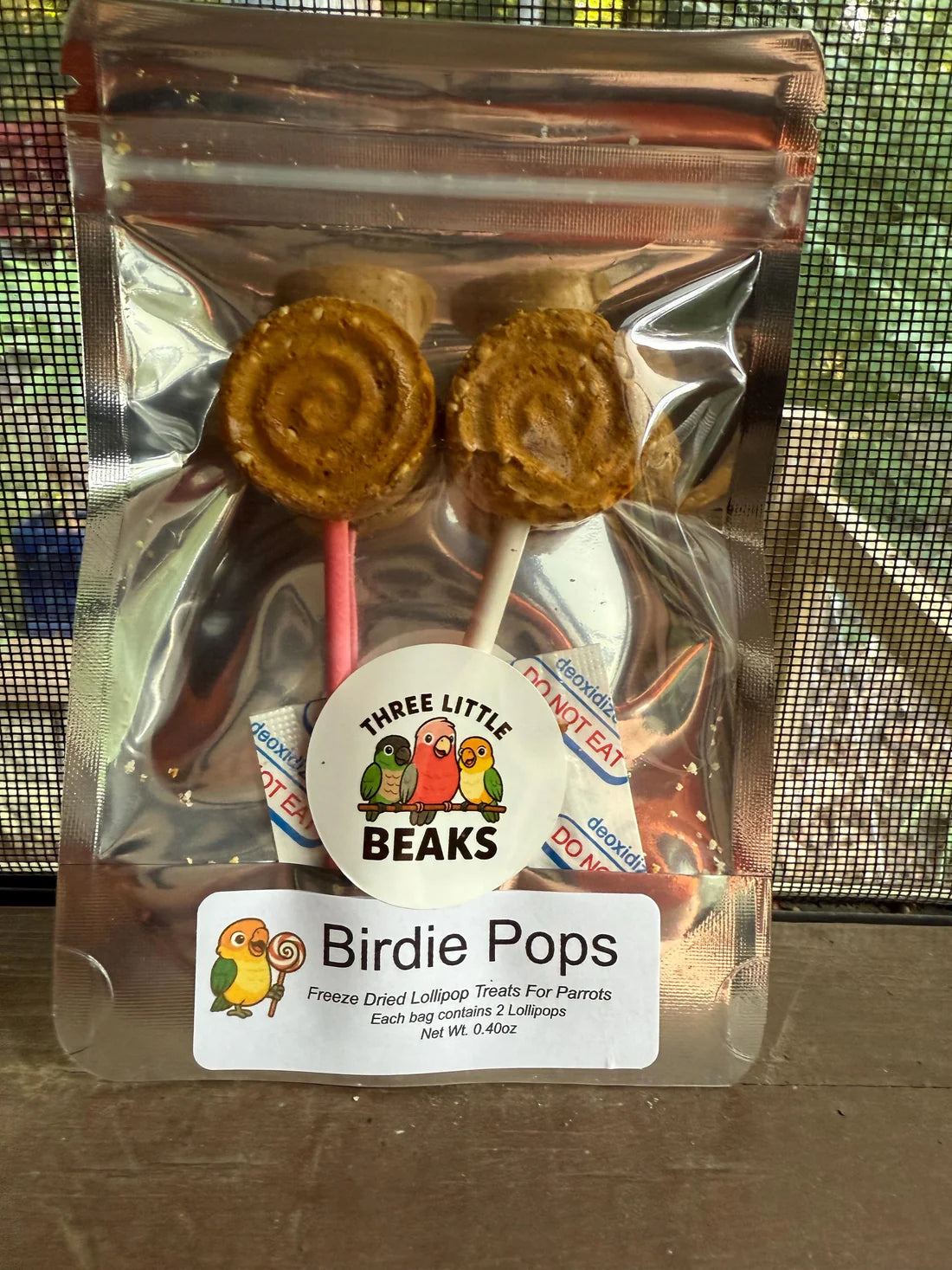 Three Little Beaks-Birdie Pops, 2pk