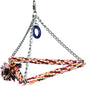 Caitec Featherland Paradise Cotton Pyramid Swing Bird Toy, Large
