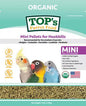 TOP's Parrot Food Organic Mini Pellets Bird Food, 4lb