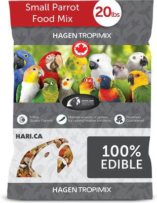 Hari Tropimix Enrichment Small Parrot Food, 20 lb