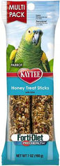 Kaytee Forti Diet Pro Health Honey Parrot Treat Sticks, 2 ct, 7oz
