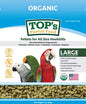 TOP's - Parrot Food Organic Pellets Bird Food, 1lb