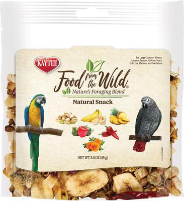 Kaytee Food from the Wild Medley Med & Large Pet Bird Treats, 3oz