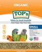 TOP's Parrot Food Organic Small Pellets Bird Food, 4lb