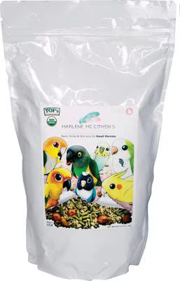 TOP's Parrot Food Organic Marlene Mc'Cohen's Signature Blend Small Parrot Food, 2.5lb