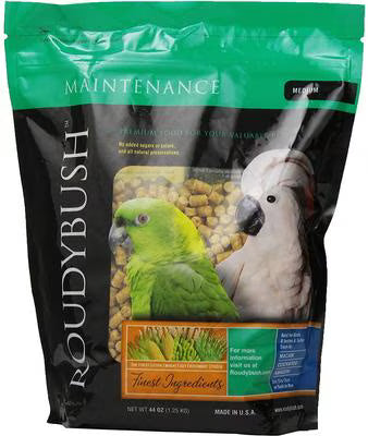 Roudybush - Daily Maintenance Medium Bird Food, 44oz